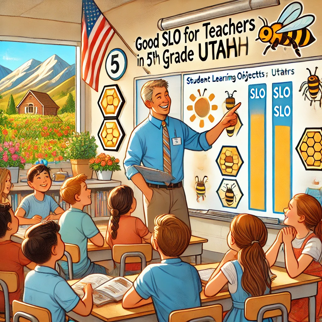 Good SLO for Teachers in 5th Grade Utah