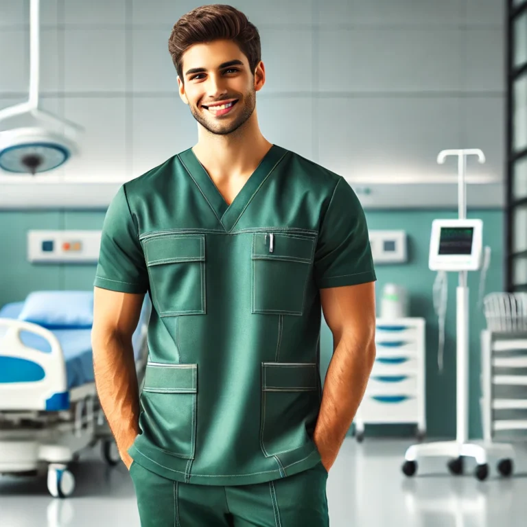 Hunter Green Scrubs